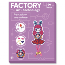 Factory - Broche lumineuse - Bunny girl