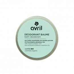 Baume déodorant Bio - Menthe poivrée et eucalyptus