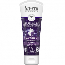 Crème et masque mains 2 en 1 - Raisin Bio - Bonne nuit - 75 ml