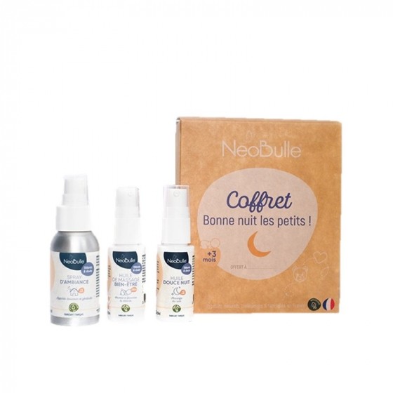Coffret détente et sommeil paisible - Bonne nuit les petits Coffret détente et sommeil paisible - Bonne nuit les petits