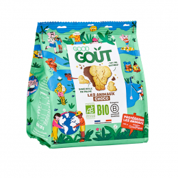 Biscuits BIO - Les animaux Choco - 120 g