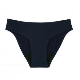 Culotte menstruelle Séléné pour flux moyen - Bleu marine - Smoon