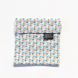 Pochette en coton à collations - Motif Wopa