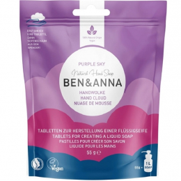 Pastilles pour créer son savon mousse pour les mains - Purple Sky