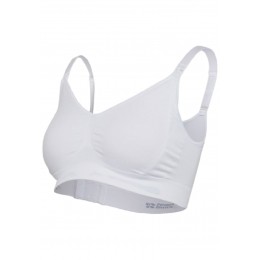 Soutien-gorge grossesse et allaitement doux - Blanc