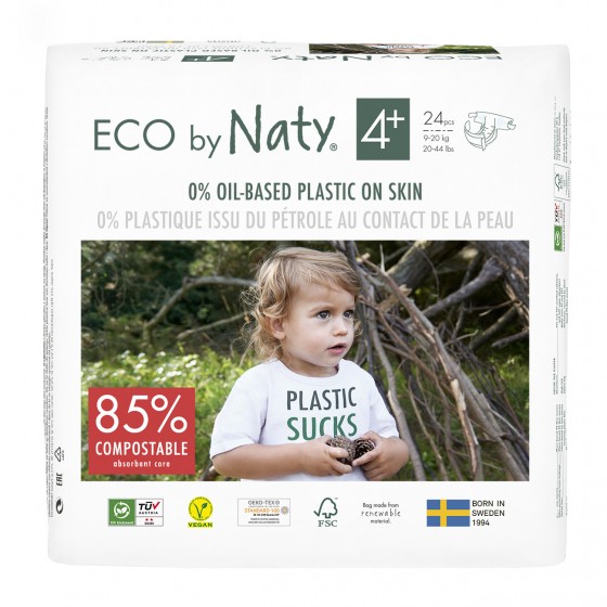 Couches / langes écologiques T4+Maxi+ 9-20kg Couches / langes écologiques T4+Maxi+ 9-20kg