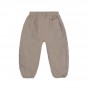 Pantalon en mousseline - coton biologique - taupe