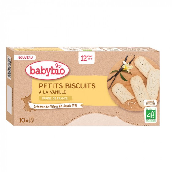 Petits biscuits à la vanille - Dès 12 mois Petits biscuits à la vanille - Dès 12 mois