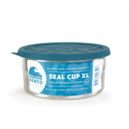 Boîte à repas ronde - Seal cup XL - turquoise - 946ml