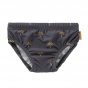 Slip de bain bébé garçon - Palmtree Steel Gray
