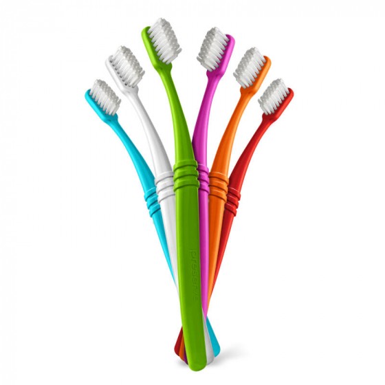 Brosse à dents pots de yaourt recyclés - Ultra Soft