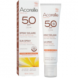 Crème solaire BIO peaux sensibles SPF 50 corps & visage - Acorelle