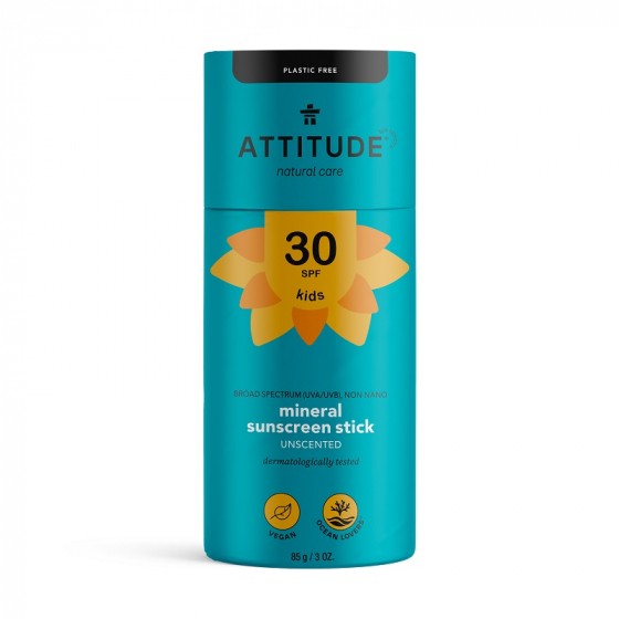 Bâton solaire minéral - Bébé et enfant - SPF 30 - 85 g Bâton solaire minéral - Bébé et enfant - SPF 30 - 85 g
