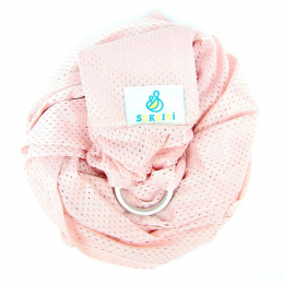 Porte-bébé Sling aquatique - SUKKIRI Rose Pâle