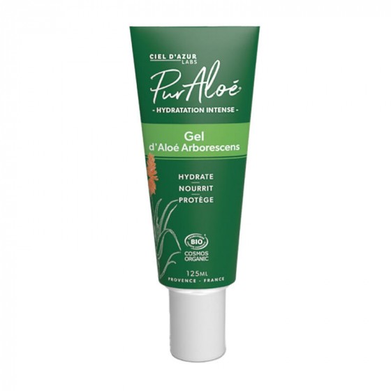Gel d'aloé Bio - Aloé Arborescens - 125 ml Gel d'aloé Bio - Aloé Arborescens - 125 ml