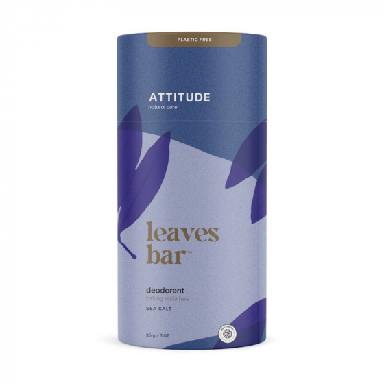 Attitude - Déodorant - Leaves bar - Sel de mer