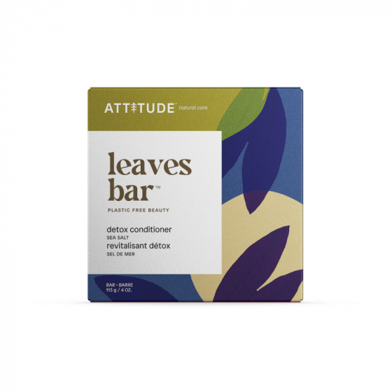 Attitude - Revitalisant détox - Leaves bar - Sel de mer Attitude - Revitalisant détox - Leaves bar - Sel de mer