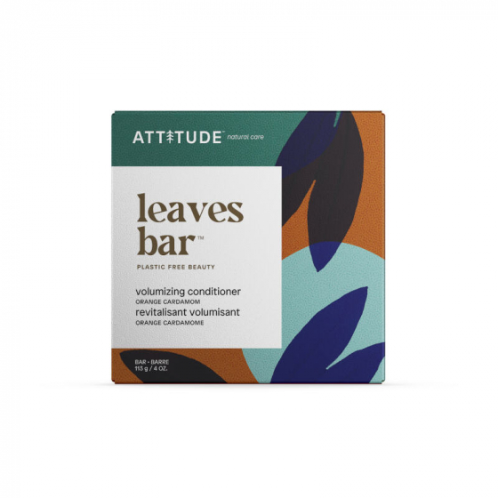 Attitude - Revitalisant volumisant - Leaves bar - Orange cardamome Attitude - Revitalisant volumisant - Leaves bar - Orange cardamome