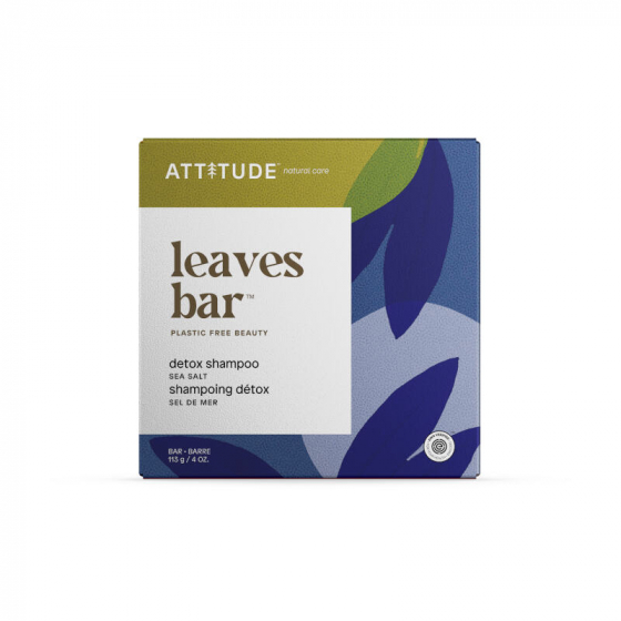 Attitude - Shampoing détox - Leaves bar - Sel de mer