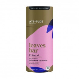 Huile sèche corporelle Bois de santal Leaves bar 85 ml - Attitude