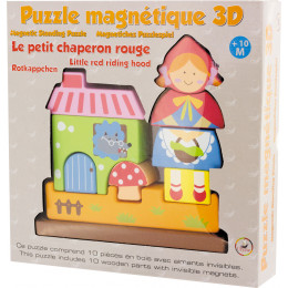 Puzzle magnétique 3D "le petit chaperon rouge" - à partir de 10 mois