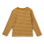 Pyjama 2 pièces Wilhelm - Y & D Stripe: Golden caramel & sandy
