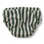 Slip de bain bébé Frej - Stripe Garden green/sandy