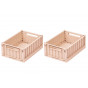 Caisse pliable Weston S 2-pack - Rose