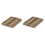 Caisse pliable Weston S 2-pack - Oat