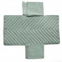 Matelas à langer de voyage - Roman green