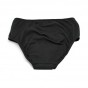 Menstruele onderbroek met hoge taille zwart