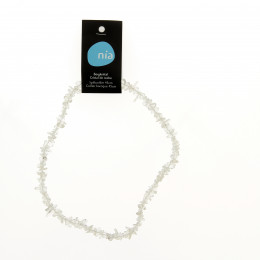 Barok ketting 45 cm Bergkristal