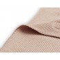 Deken wieg Basic Knit - Pale pink - 75 x 100 cm