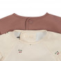Set van twee waterdichte slabbetjes met mouwen - CHERRY/ROSEWATER