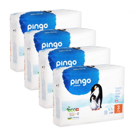 4x Eco luiers - Midi 4-9kg - 176 stuks 4x Eco luiers - Midi 4-9kg - 176 stuks
