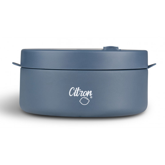 Lunchpot in roestvrij staal 400ml - Navy blue - Citron