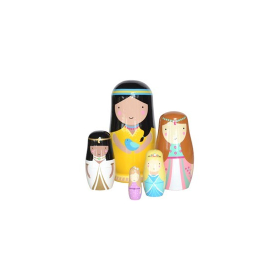 Mooie Sketch Inc Nesting dolls - Princess