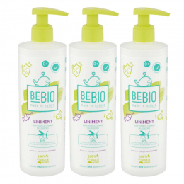 Baby liniment Reiniging en verzorging voor het verschonen 3x400ml - BEBIO