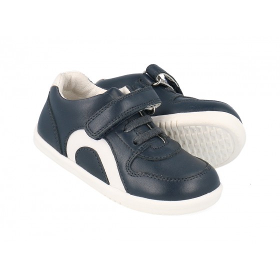 Schoenen Bobux I Walk - Comet Navy + White