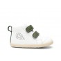 Schoenen Bobux Step Up - Hi Court White + Forest