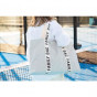 FAMILY BAG SIGNATURE CANVAS OFFWHITE