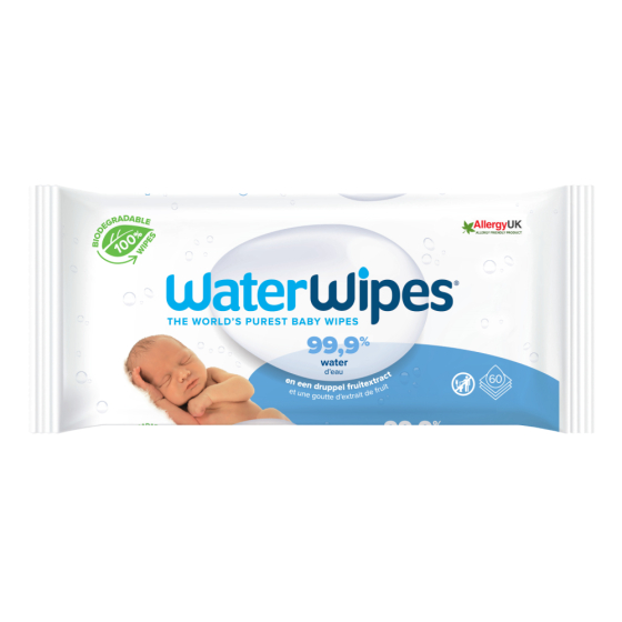 WaterWipes - Water biologische babydoekjes - 60st