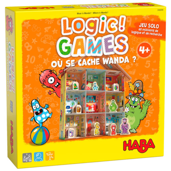 Haba - Logic Games - Waar is Wanda? - Franse versie