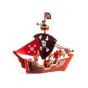 Houten piratenschip