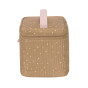 Baby beauty case - Dots curry