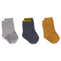 Set van 3 paar sokken - Blauw