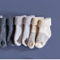 Leuke set van 3 paar babysokjes - Grijs