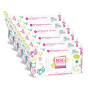 Ecologische babydoekjes - zonder parfum -  bio - 8X72 doekjes