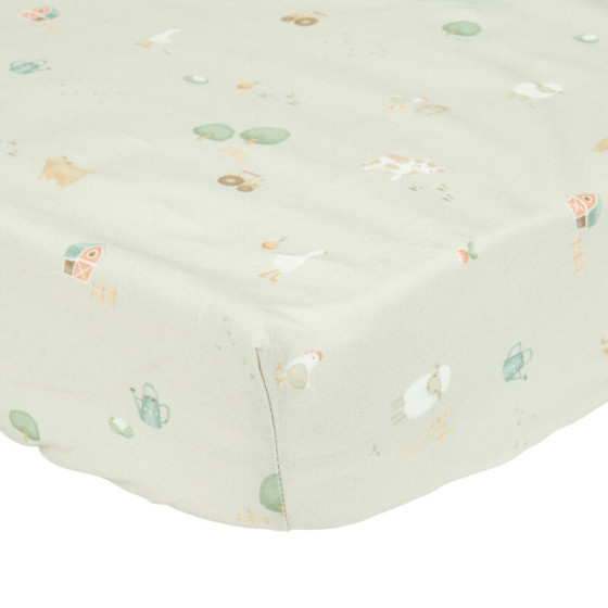 Hoeslaken 70x140/150 cm Little Farm - Little dutch