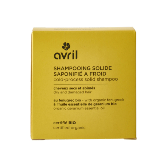 Shampooing solide Bio - Argile verte - Cheveux secs - 100 g